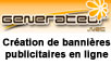 Crez vos bannires publicitaires en ligne avec Generateur.net